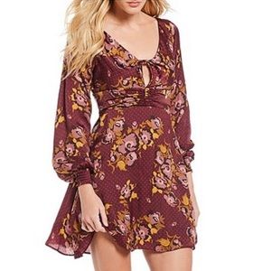 Free People Morning Light Floral Print Dress